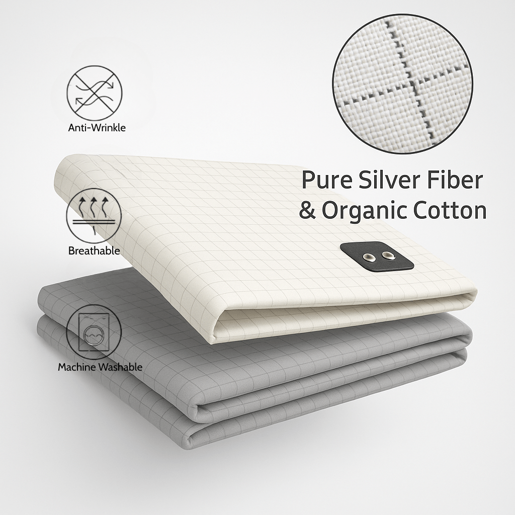 Yoggy Grounding Bed Sheet (Flat)